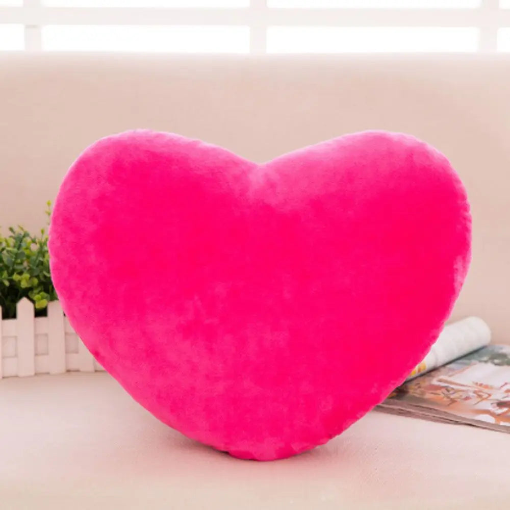 Heart Plush Pillow – Soft Valentine's Gift