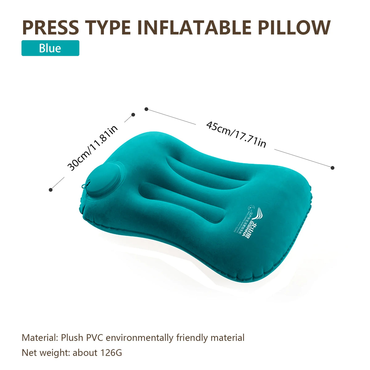 Ultralight Inflatable Camping Pillow – Travel Neck Support