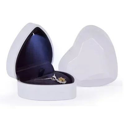 Heart-Shaped LED Ring Box – Proposal & Jewelry Gift Box