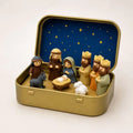 Pocket Nativity Scene in Metal Tin – Christmas Keepsake