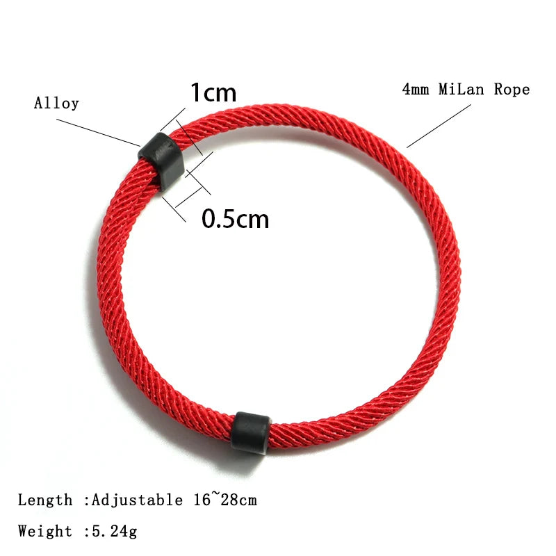 Adjustable Braided Thread Bracelet – Unisex Friendship Bracelet