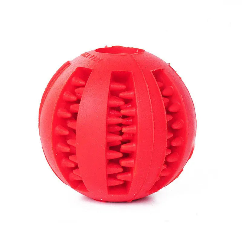Bite-Resistant Dog Treat Ball – Chew & Feeder Toy