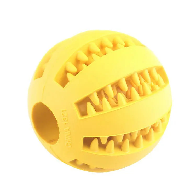 Bite-Resistant Dog Treat Ball – Chew & Feeder Toy