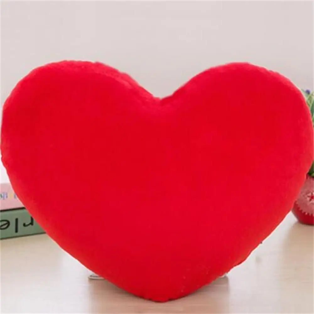 Heart Plush Pillow – Soft Valentine's Gift