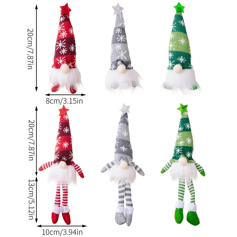LED Christmas Gnome with Lights 20/30 cm