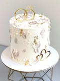 Diamond Ring Acrylic Cake Topper – Engagement & Anniversary