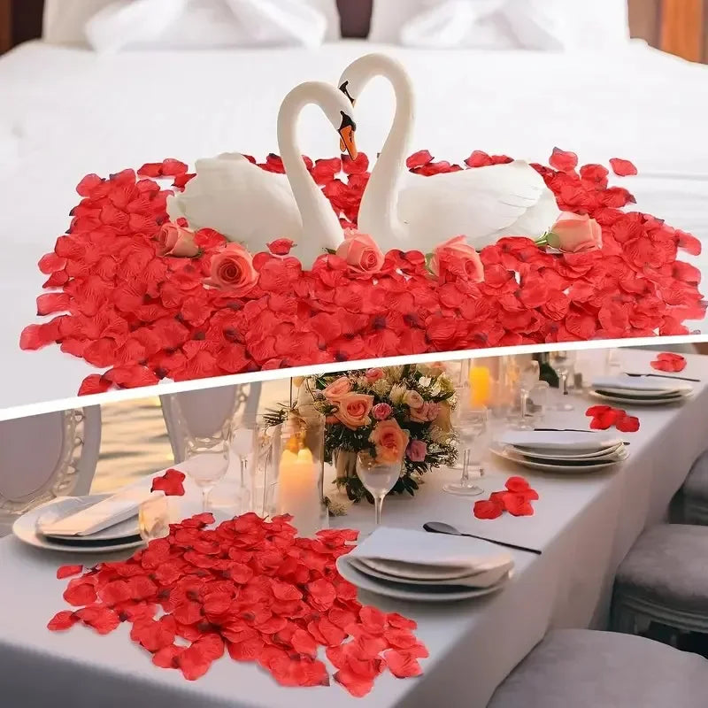 Artificial Rose Petals (1000/2000 pcs) – Romantic Decor