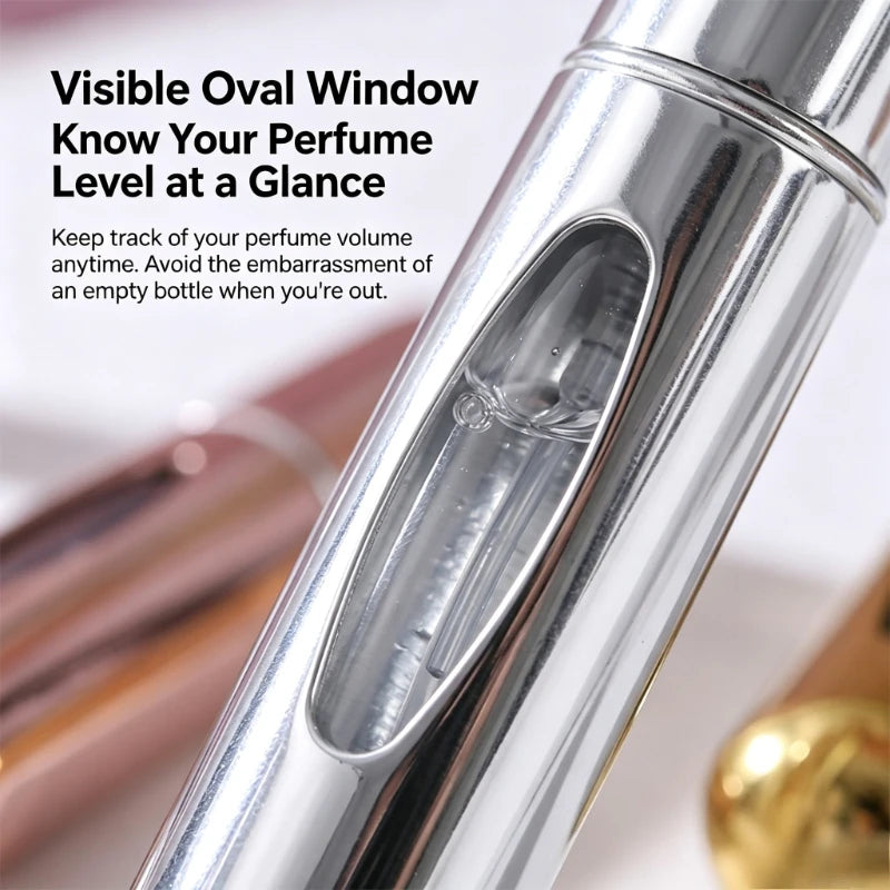 Refillable Perfume Atomizer 5 ml (4 pcs) – Travel Spray Bottles