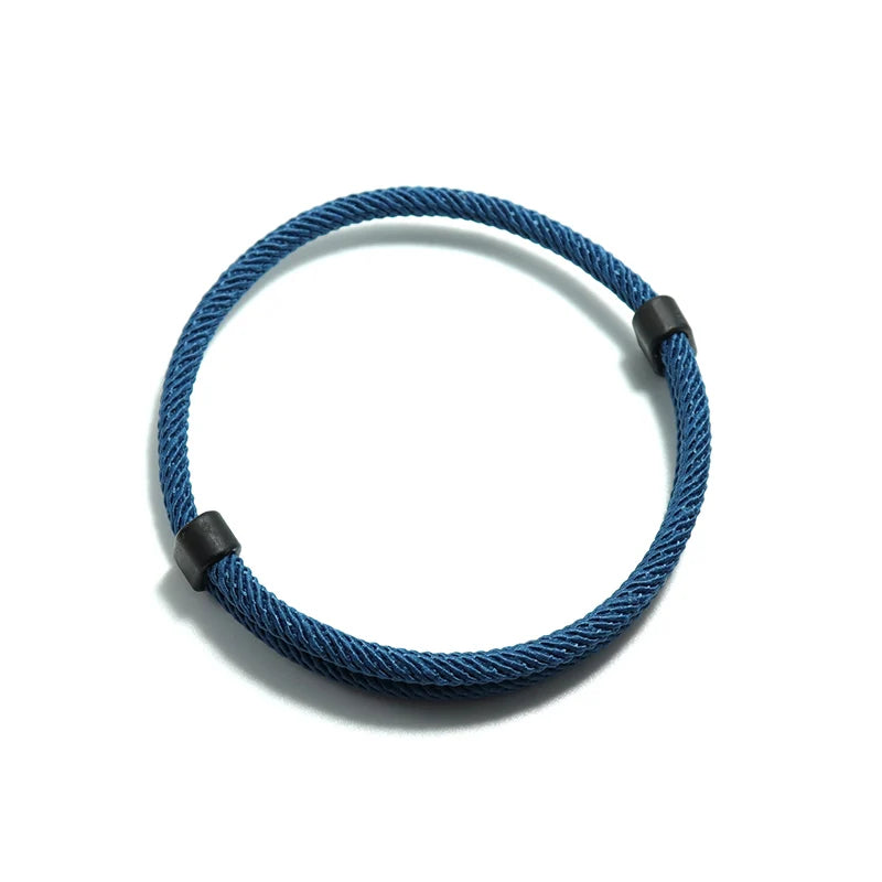 Adjustable Braided Thread Bracelet – Unisex Friendship Bracelet
