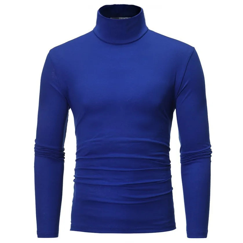 Men's Thermal Base Layer Top – High Neck Long Sleeve