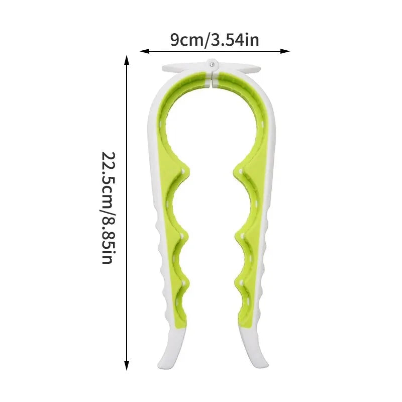 4-in-1 Can & Bottle Opener – Non-Slip Jar Twister
