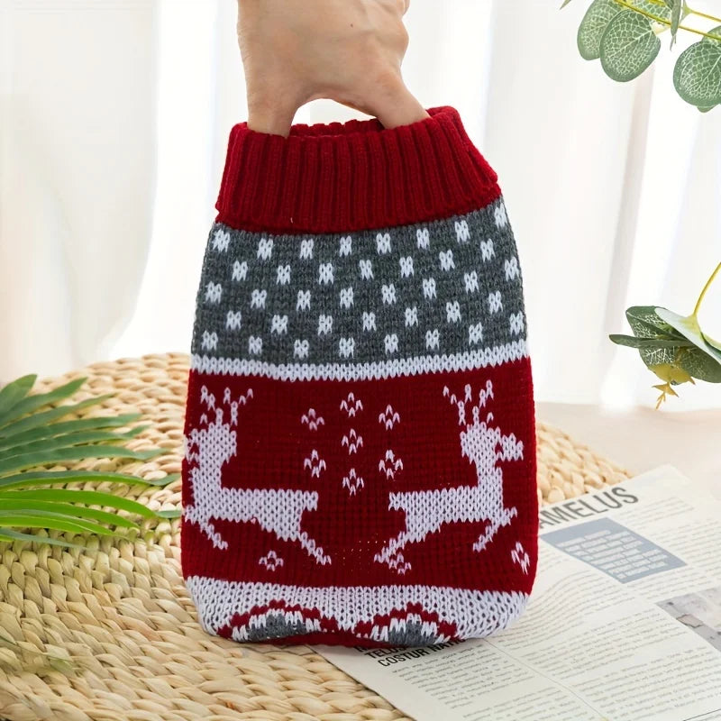 Christmas Knitted Pet Sweater for Dogs & Cats