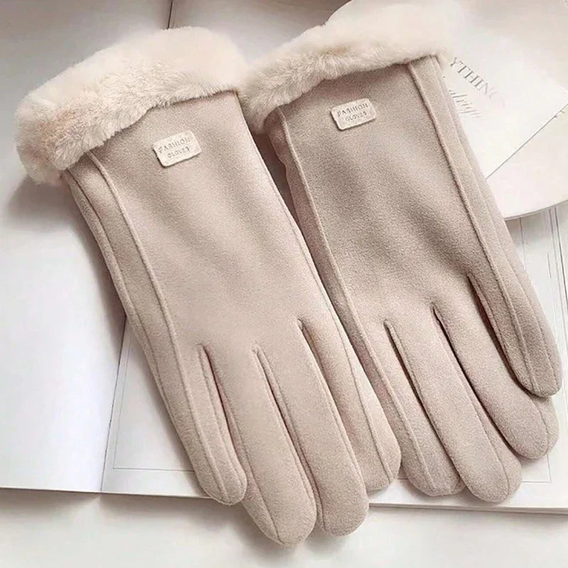 Women's Touchscreen Winter Gloves – Warm & Windproof