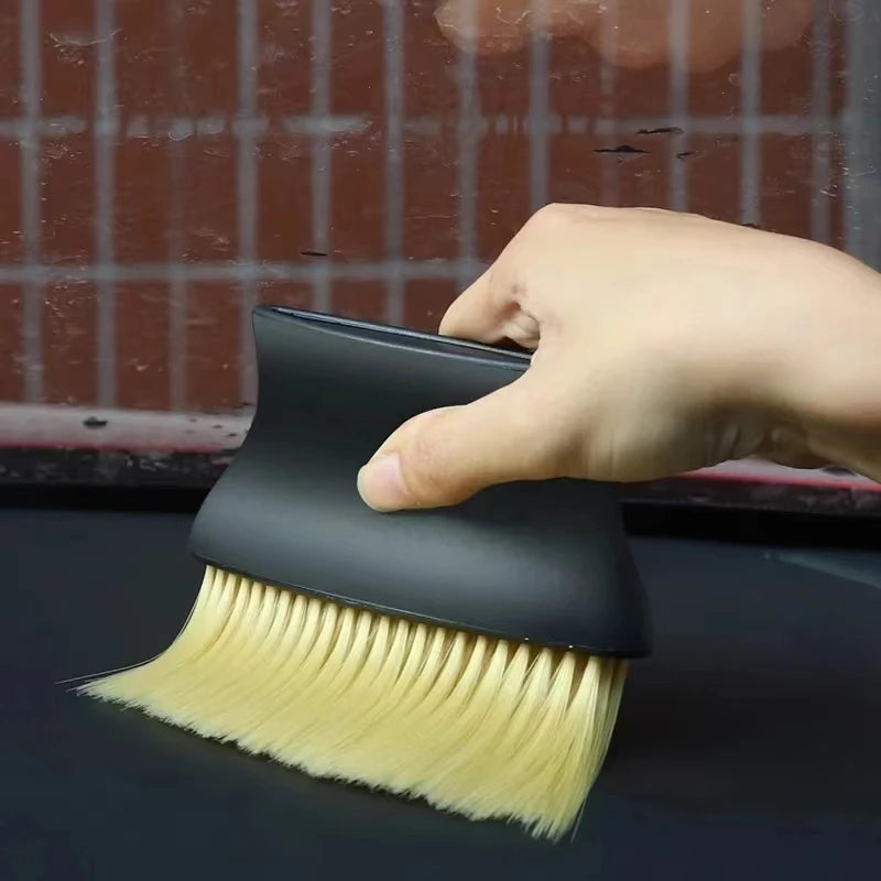 Car Interior Detailing Brush – Soft Dust Brush for Vents & Gaps