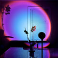 LED Sunset Projection Lamp – Rainbow Mood Light
