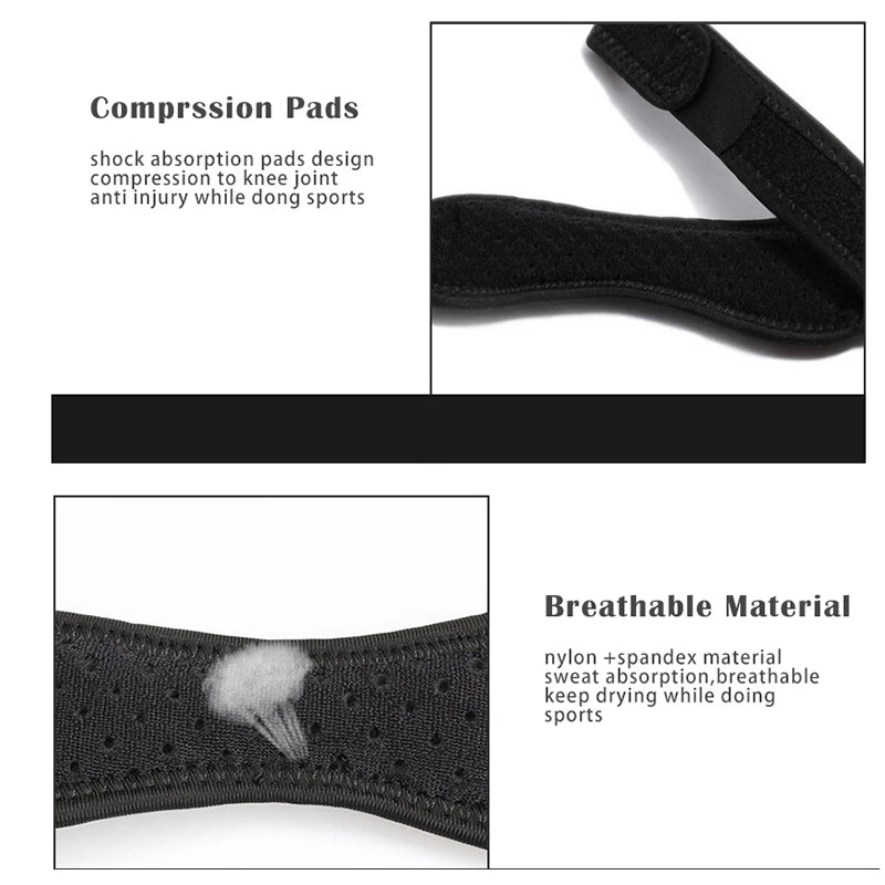 Knee Patellar Tendon Strap – Adjustable Knee Support