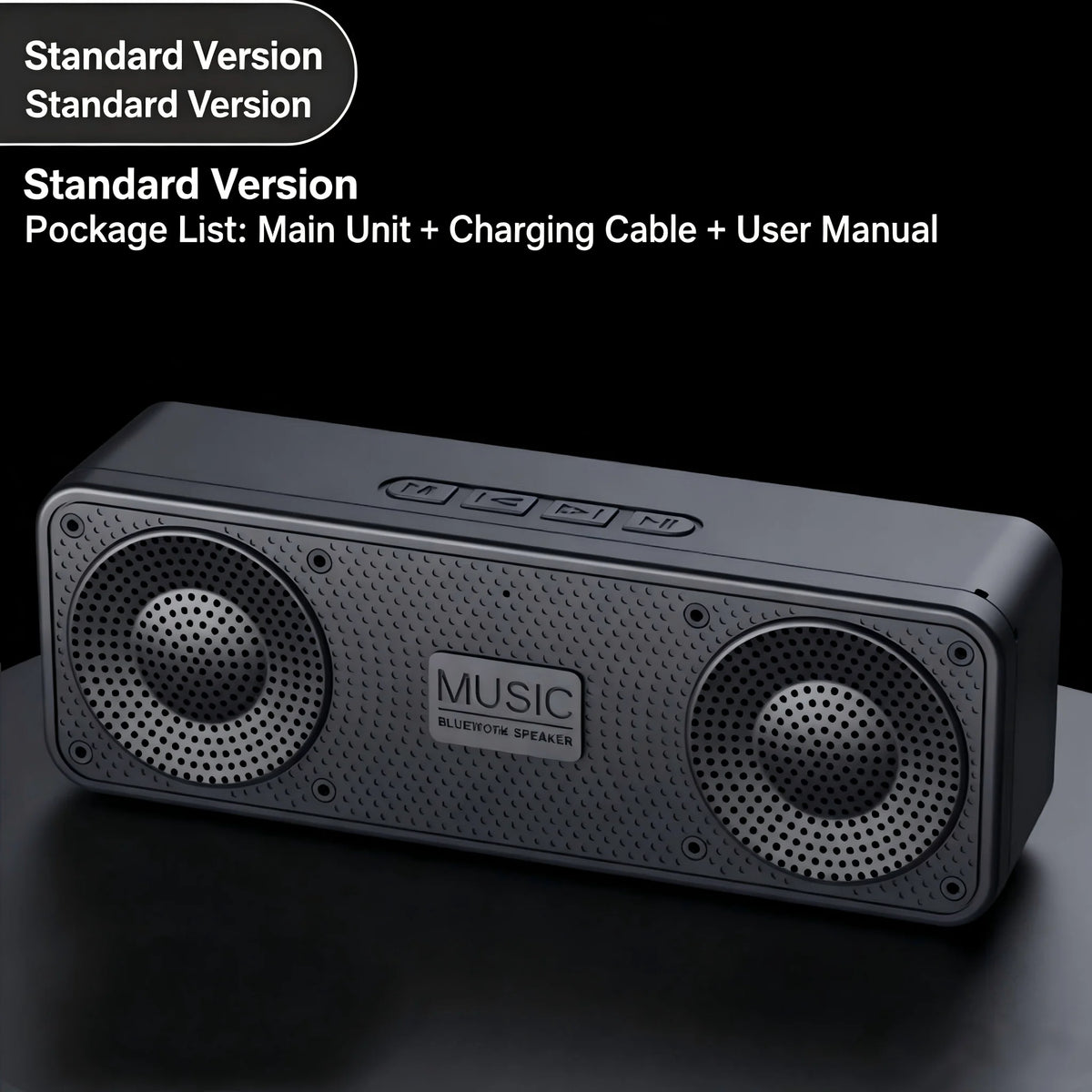 S18 Portable Bluetooth Speaker – Subwoofer, FM Radio, Waterproof