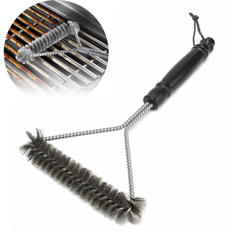 Stainless Steel BBQ Grill Brush – Grill Cleaning Tool