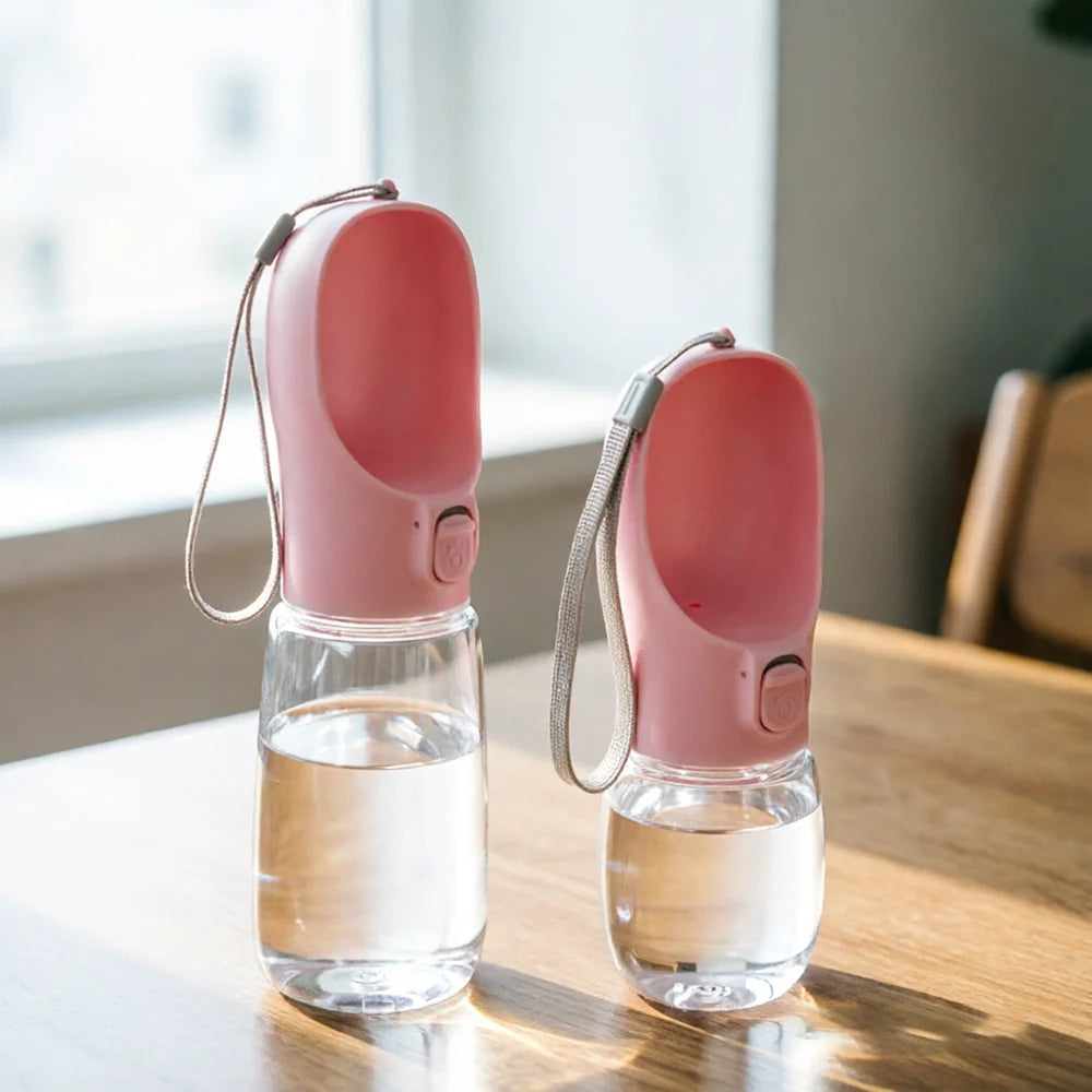 Portable Dog Water Bottle 350/550 ml – Leak-Proof Travel Bottle