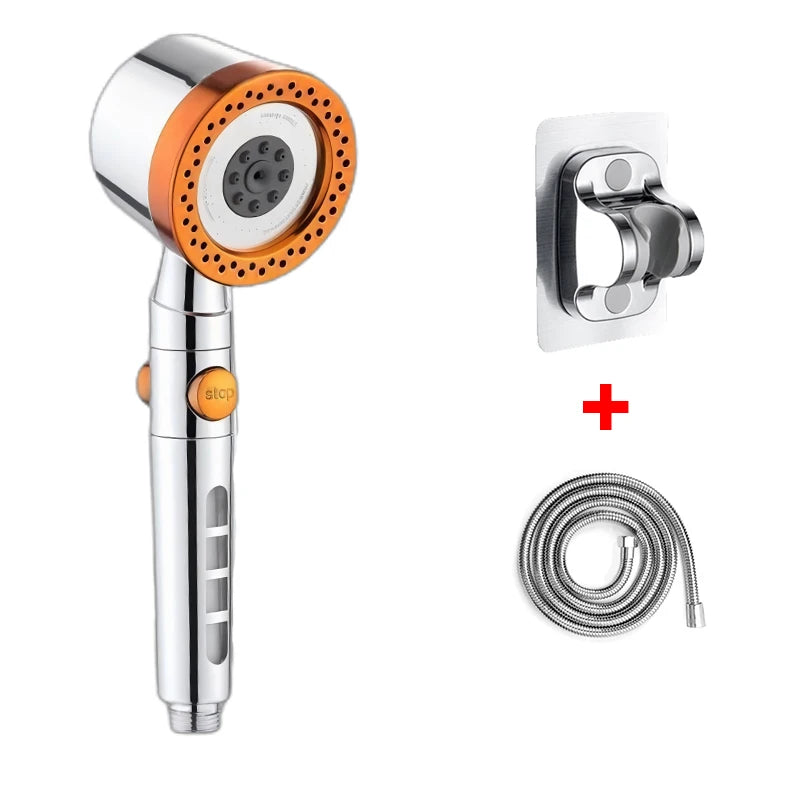 High-Pressure Filter Shower Head – 5 Spray Modes