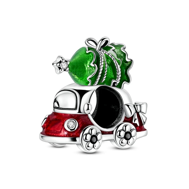 925 Silver Christmas Charm – Stocking, Gingerbread & Reindeer