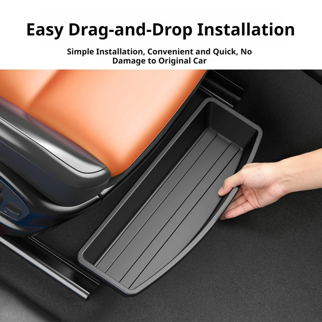 Car Under-Seat Storage Box – Universal Organizer Drawer