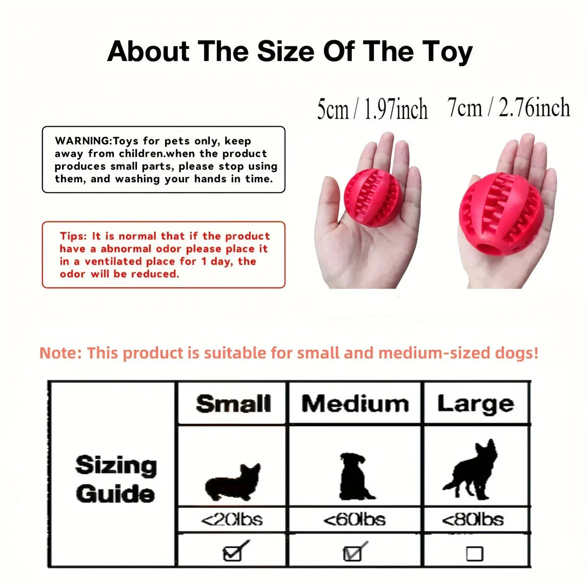 Bite-Resistant Dog Treat Ball – Chew & Feeder Toy