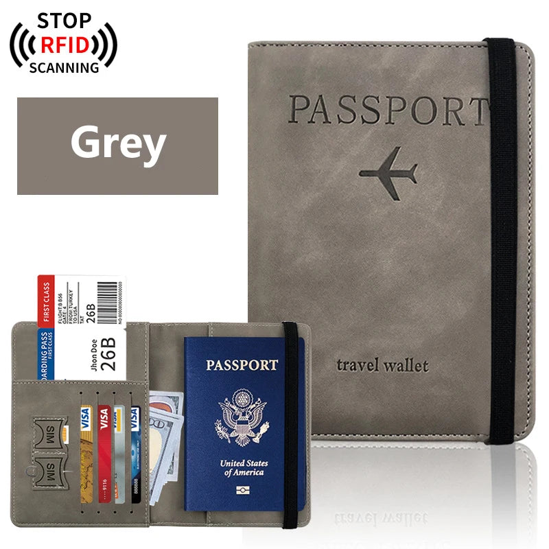 Passport Holder Wallet – Travel Document Organizer