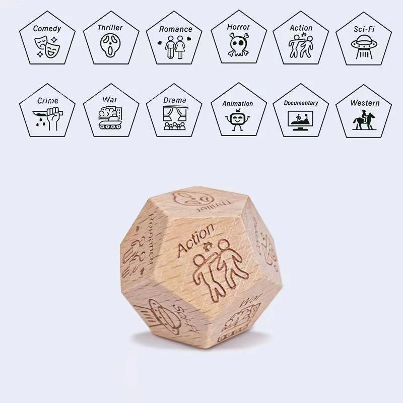 Couples Food Decision Dice – Fun Gift for Him & Her