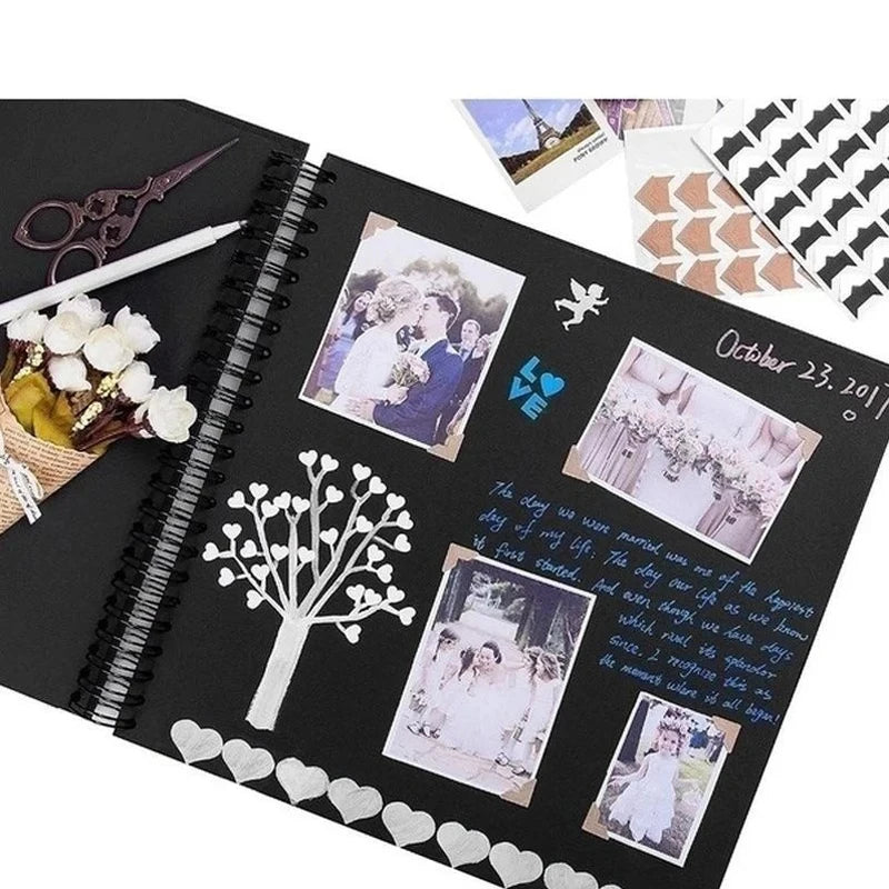 Handmade DIY Scrapbook Album – Photo Memory Book