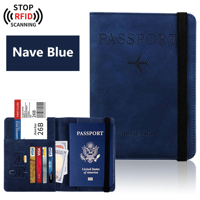 Passport Holder Wallet – Travel Document Organizer