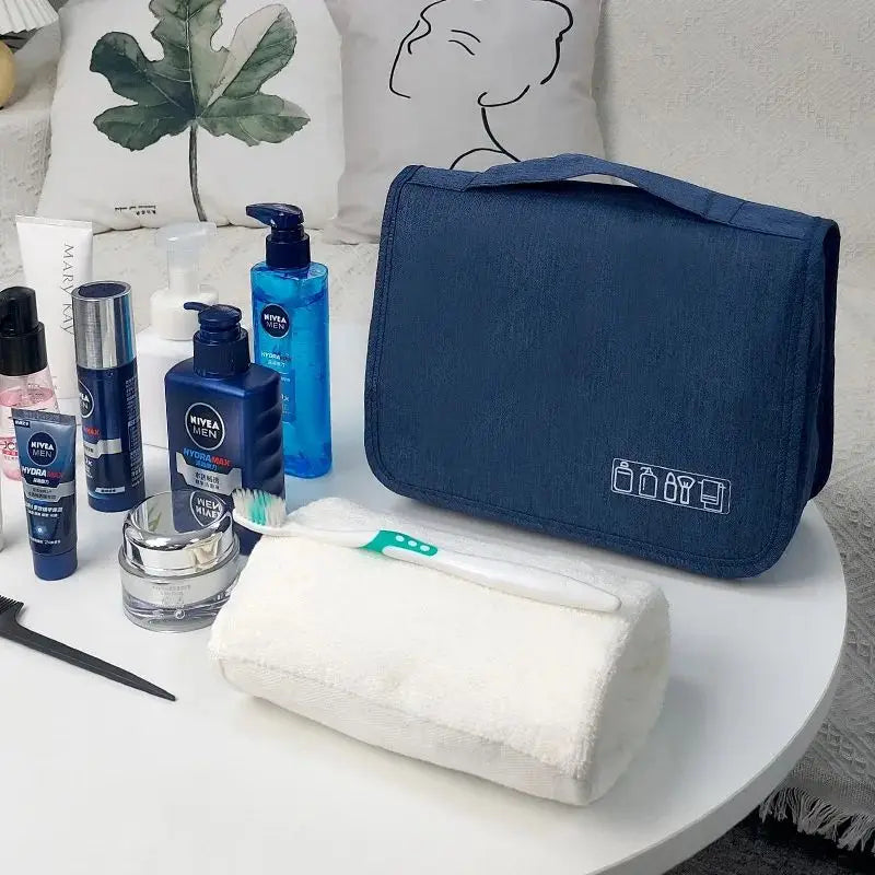 Waterproof Hanging Toiletry Bag – Travel Organizer