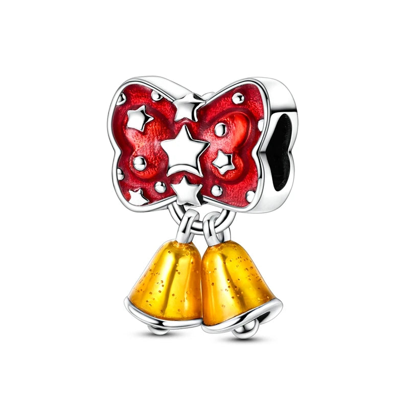 925 Silver Christmas Charm – Stocking, Gingerbread & Reindeer