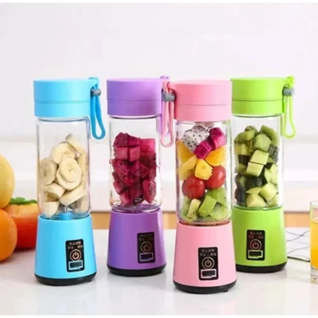 Portable Blender 380 ml – Rechargeable Smoothie Cup