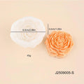 3D Peony Silicone Candle Mold – DIY Flower Candles & Soap