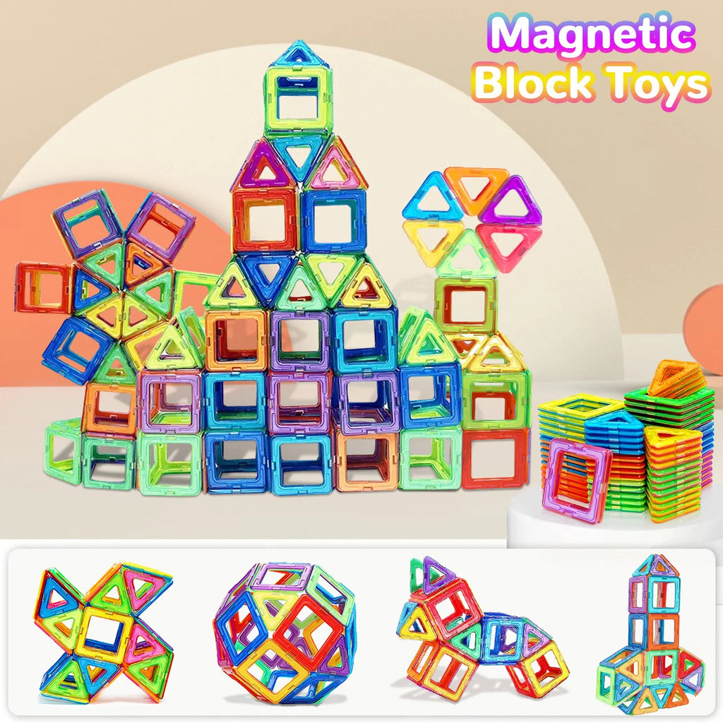 Magnetic Building Blocks – STEM Construction Toy for Kids
