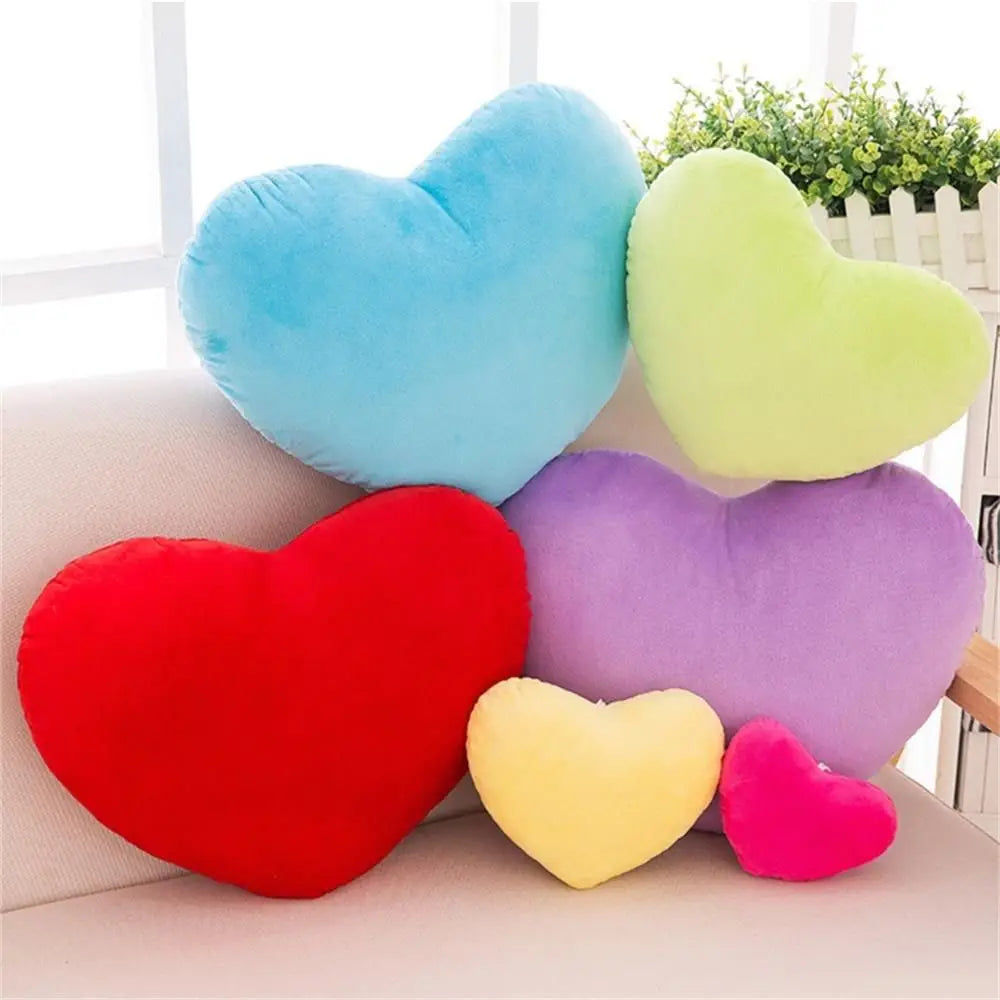 Heart Plush Pillow – Soft Valentine's Gift