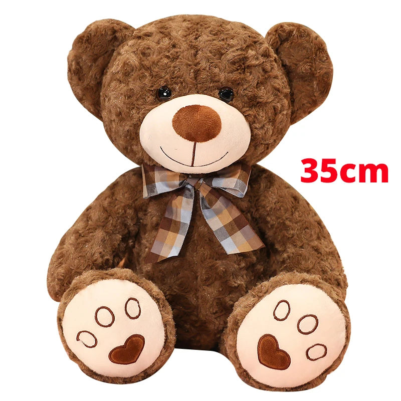 Kawaii Teddy Bear Plush Pillow – Soft Cuddly Gift