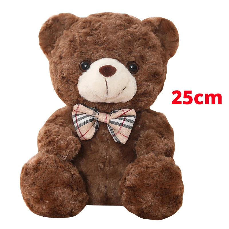 Kawaii Teddy Bear Plush Pillow – Soft Cuddly Gift