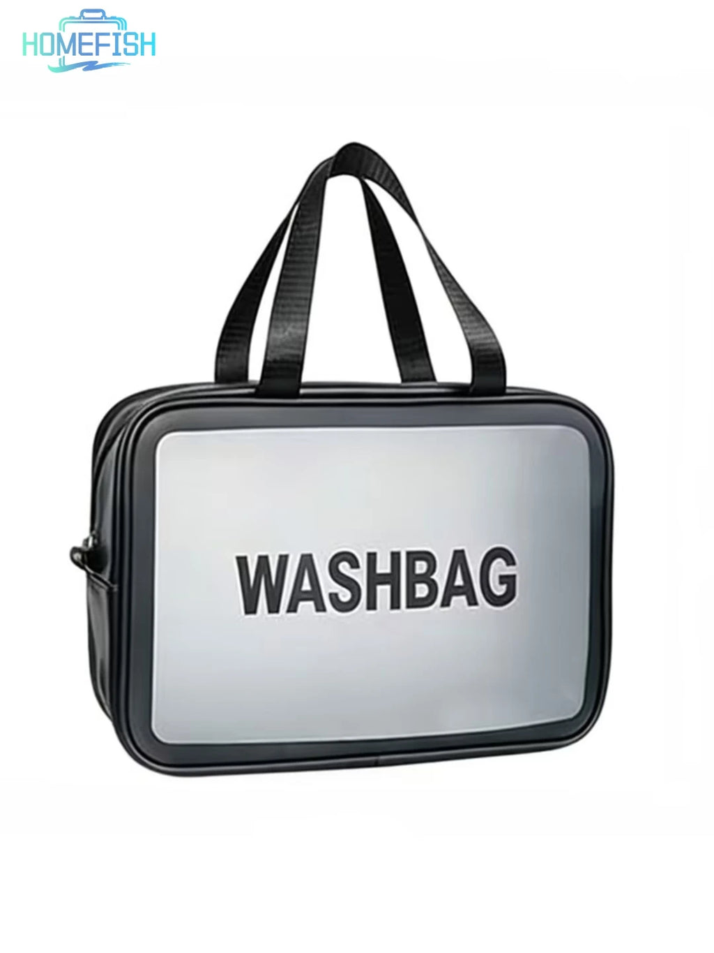 Clear Waterproof Makeup Bag – Large Travel Cosmetic Bag