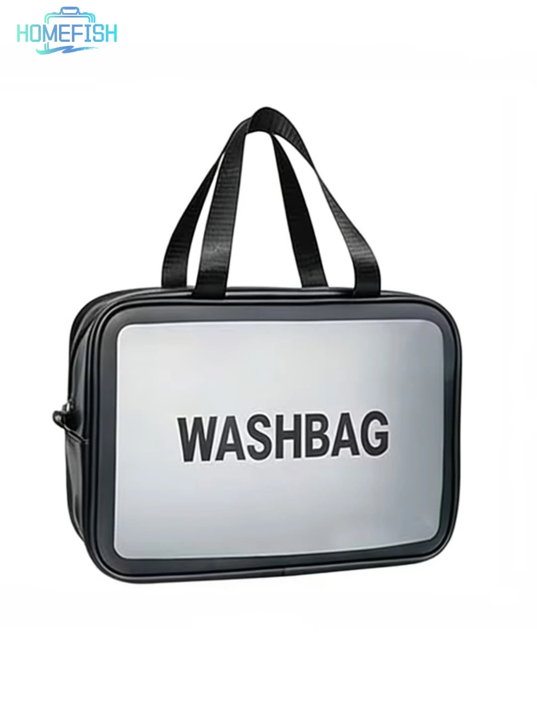 Clear Waterproof Makeup Bag – Large Travel Cosmetic Bag
