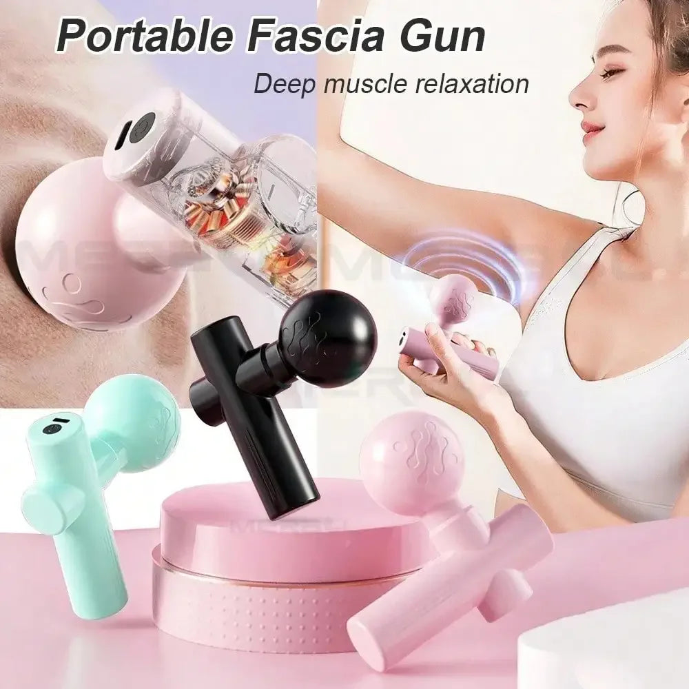 Mini Massage Gun – Portable Muscle Relaxation Device