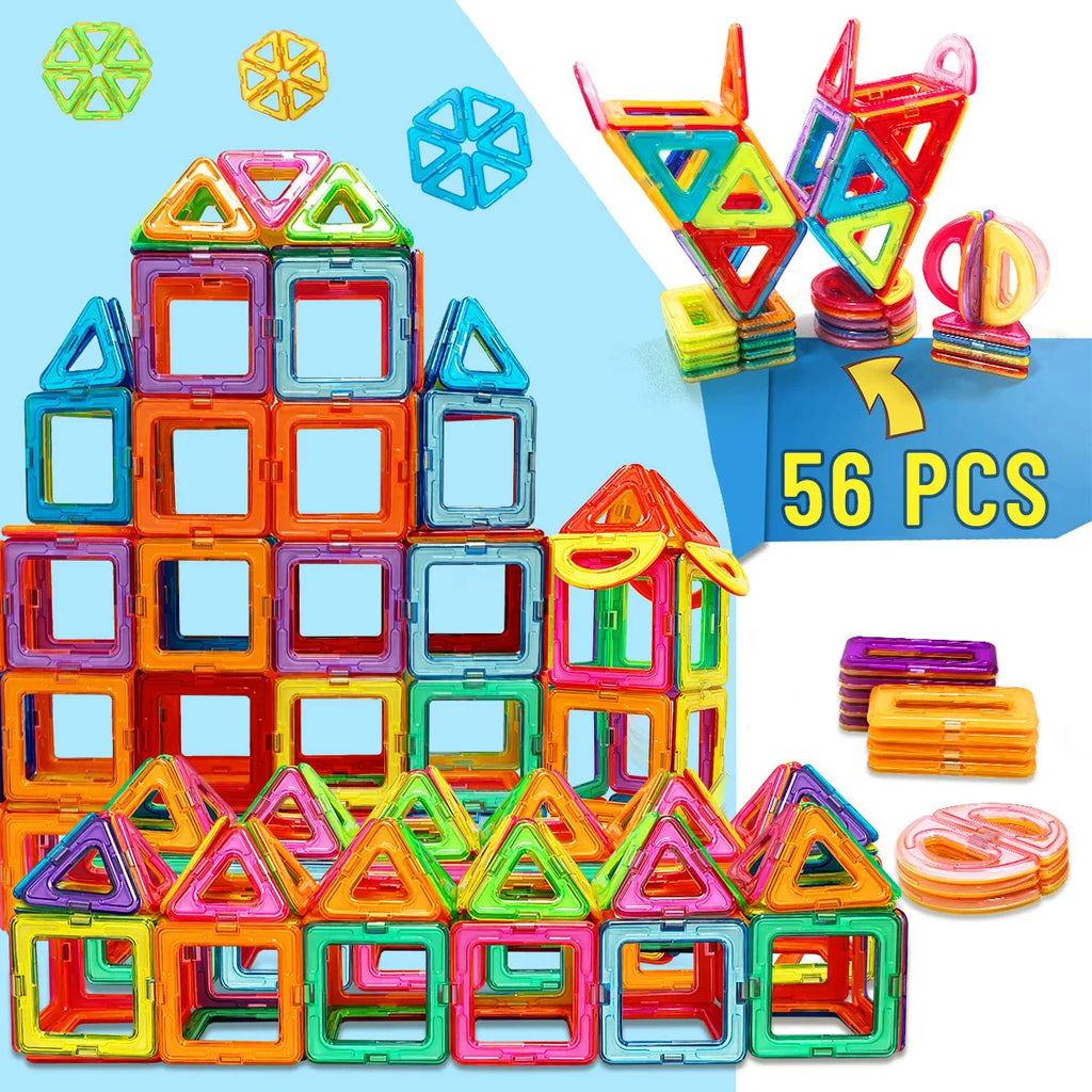 Magnetic Building Blocks – STEM Construction Toy for Kids
