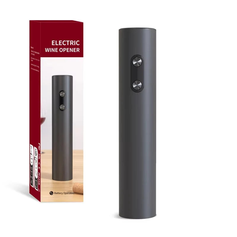 Electric Wine Opener Gift Set – Stopper & Pourer Included