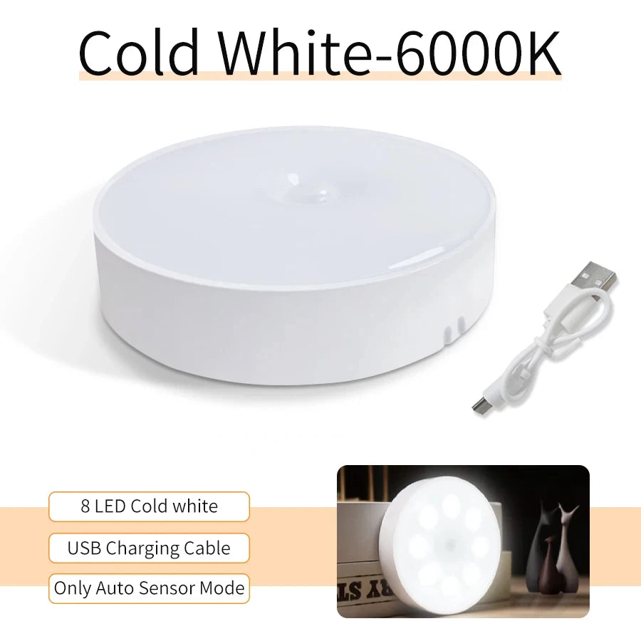 Rechargeable Motion Sensor Night Light – Cabinet & Hallway Lamp
