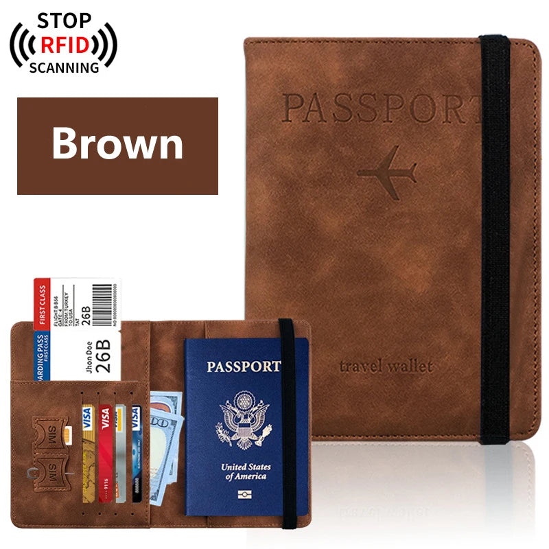 Passport Holder Wallet – Travel Document Organizer