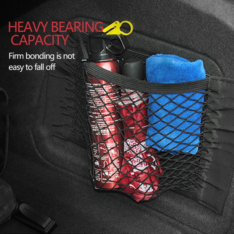 Car Trunk Mesh Organizer – Universal Cargo Net