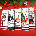Christmas Kitchen Dish Towels – Quick-Dry Festive Hand Towels