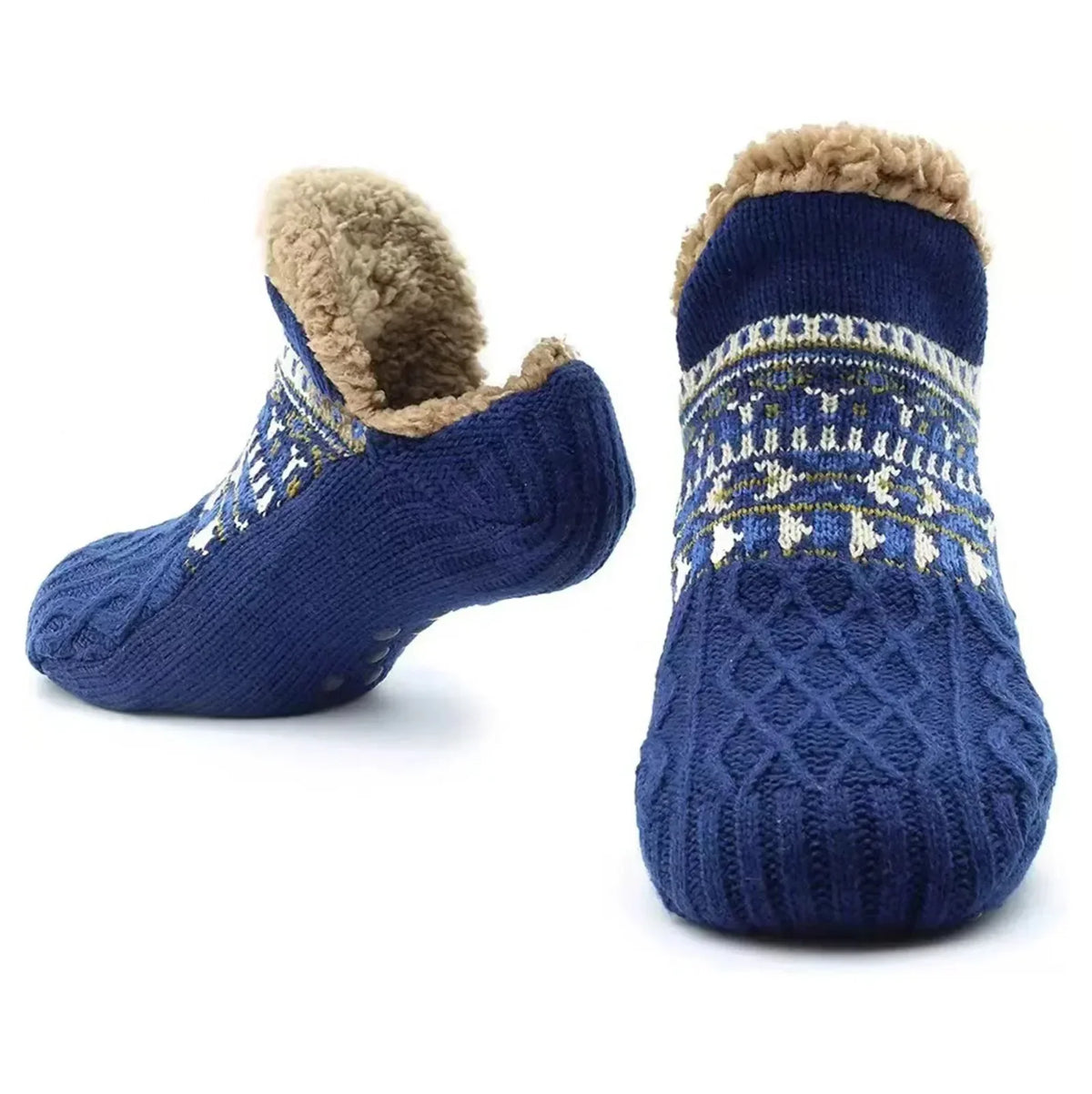 Super Warm Non-Slip Floor Socks – Velvet Slipper Socks