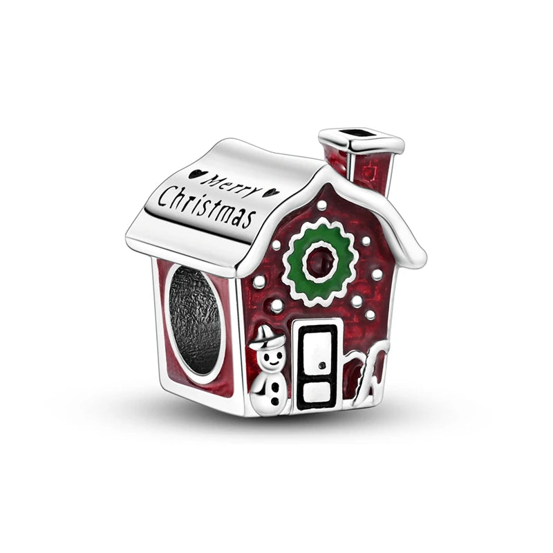 925 Silver Christmas Charm – Stocking, Gingerbread & Reindeer